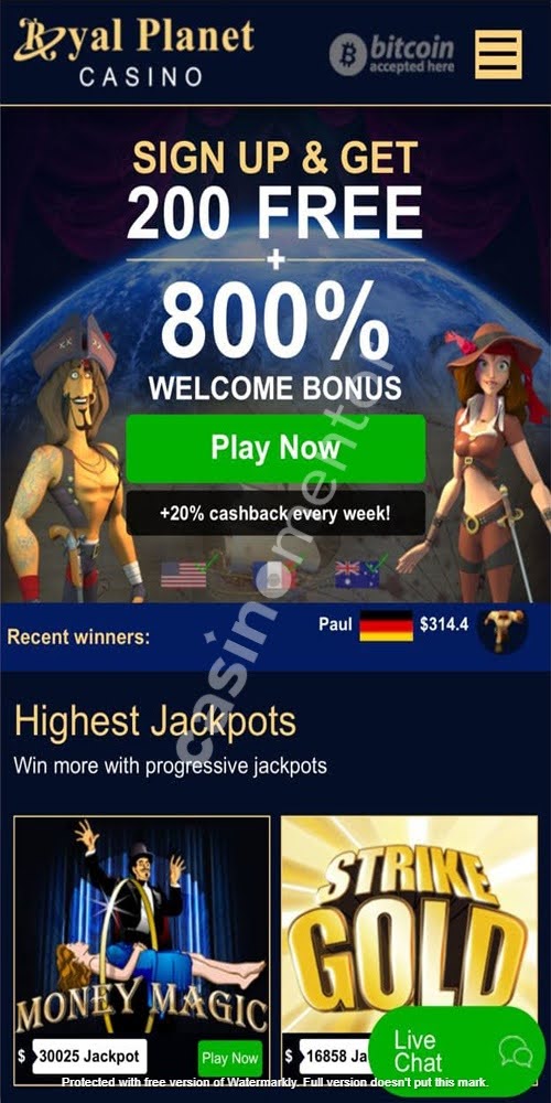 Homepage Mobile