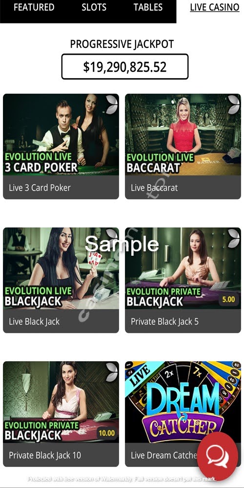 Live Casino Mobile
