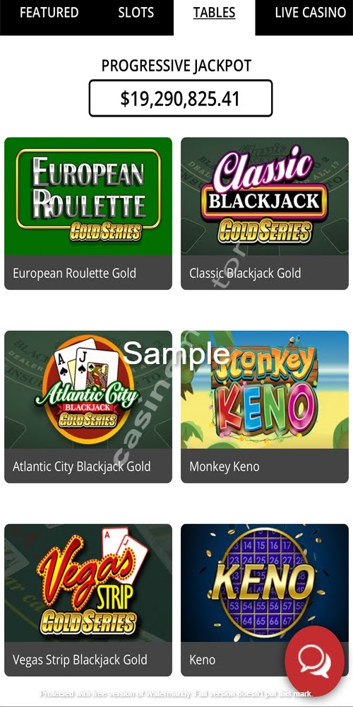 Table Games Mobile