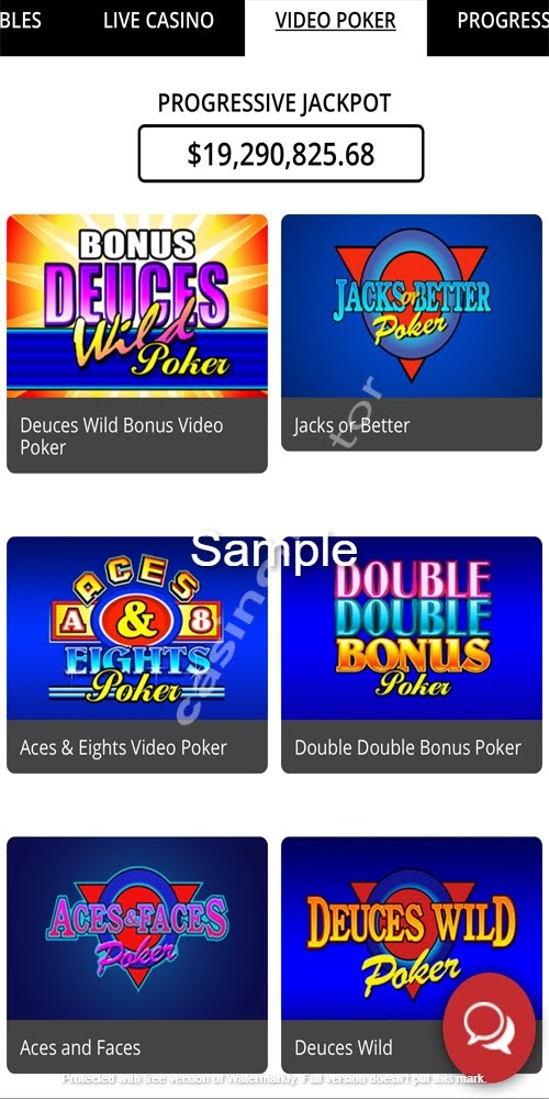 Video Poker Mobile