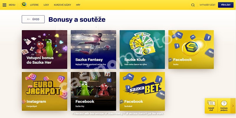 Bonusy A Souteze