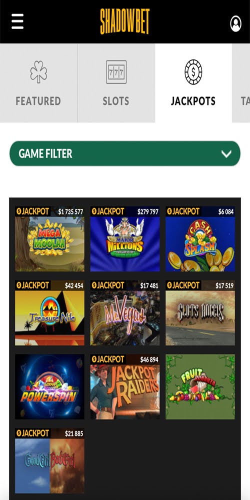 Jackpots Mobile