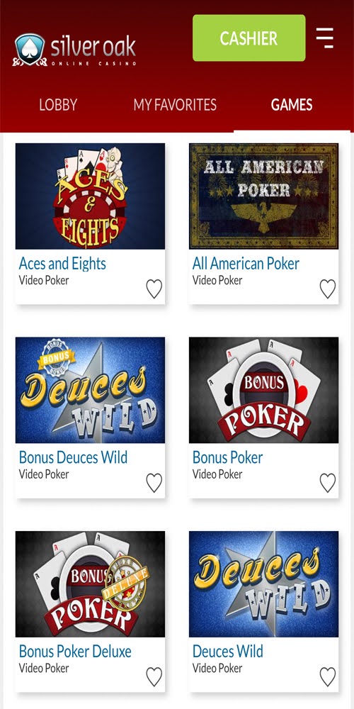 Video Poker Mobile