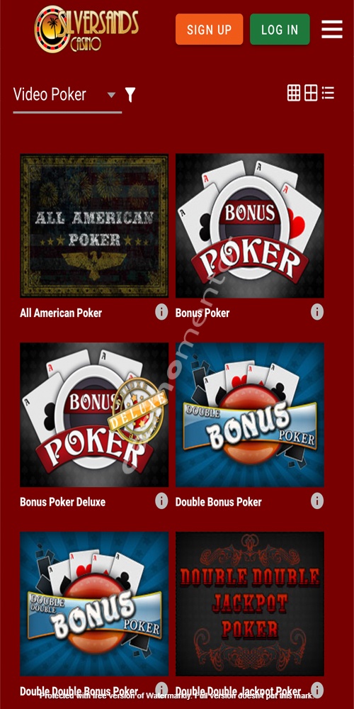 Video Poker Mobile
