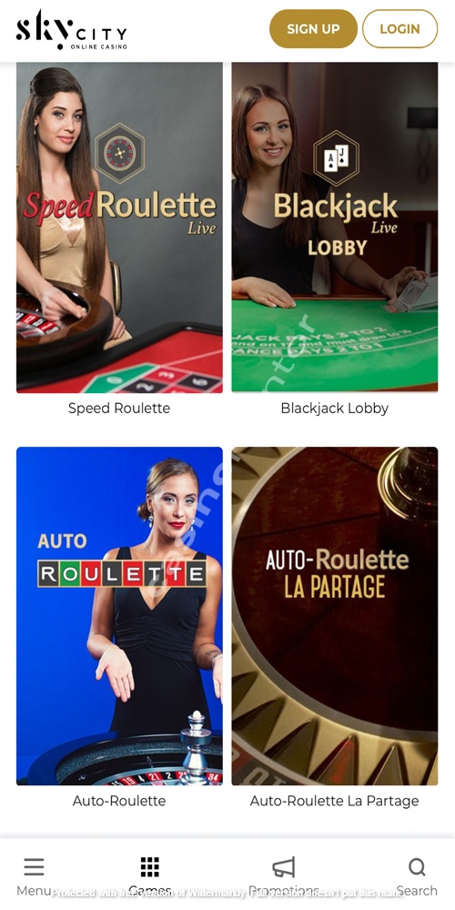 Live Casino Mobile