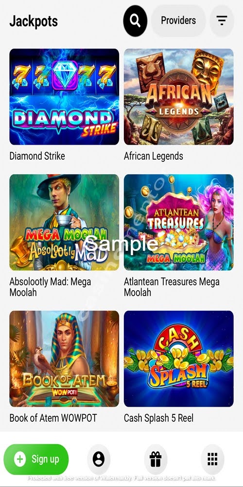 Jackpots Mobile