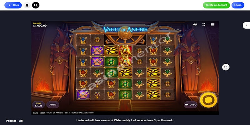 Vault Of Anubis