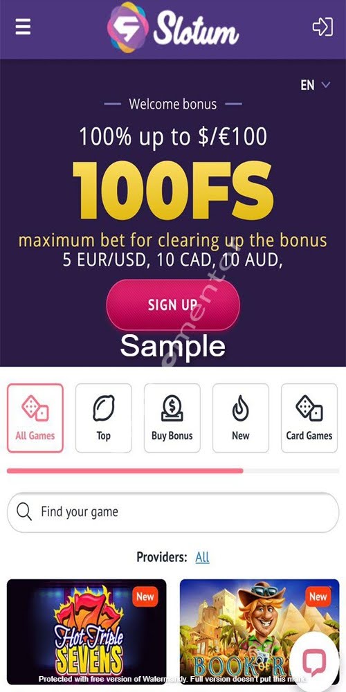 Homepage Mobile