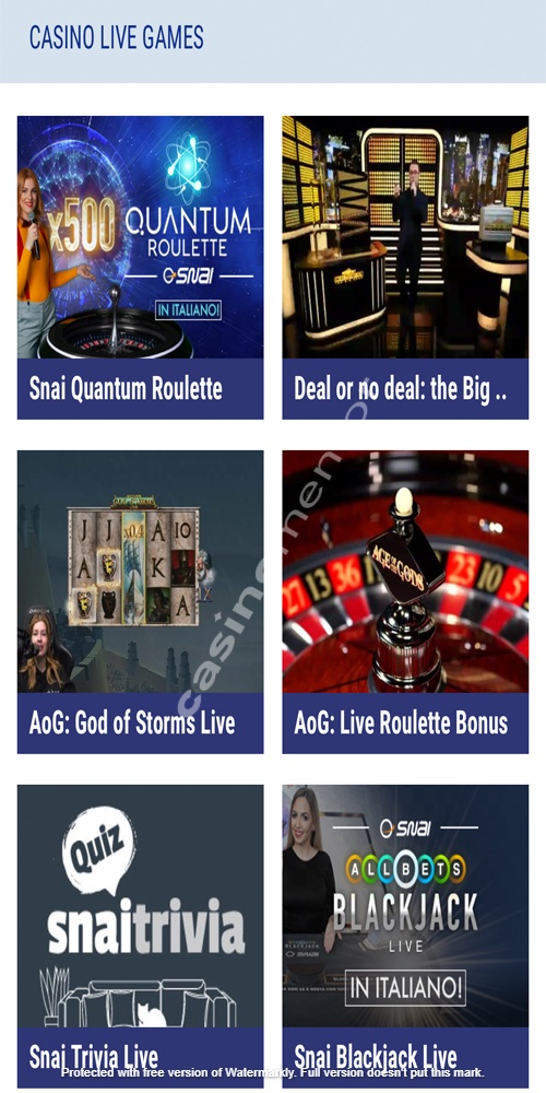 Live Games Mobile