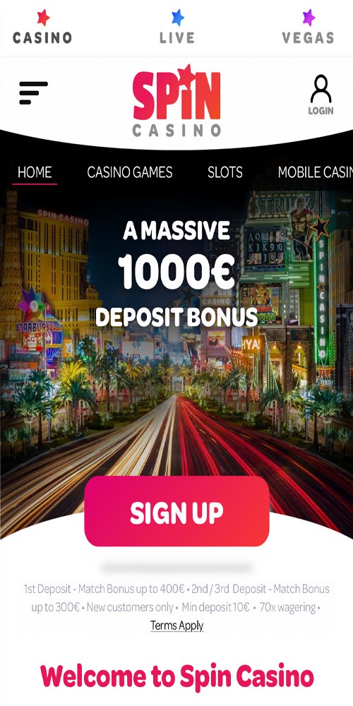 Homepage Mobile