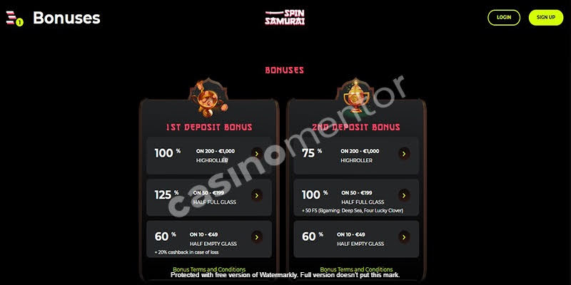 Bonuses