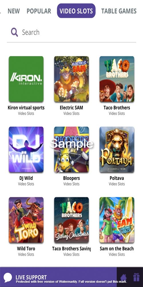 Video Slots Mobile