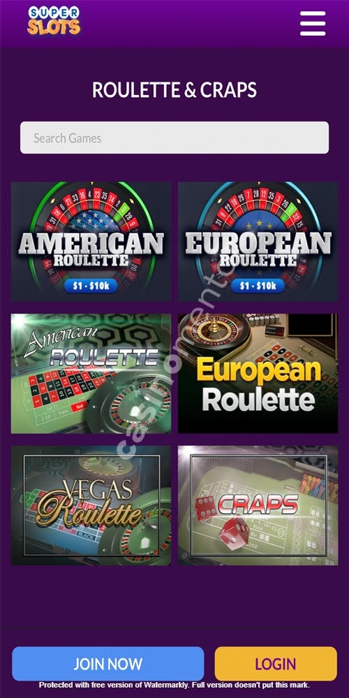 Toulette Craps Mobile