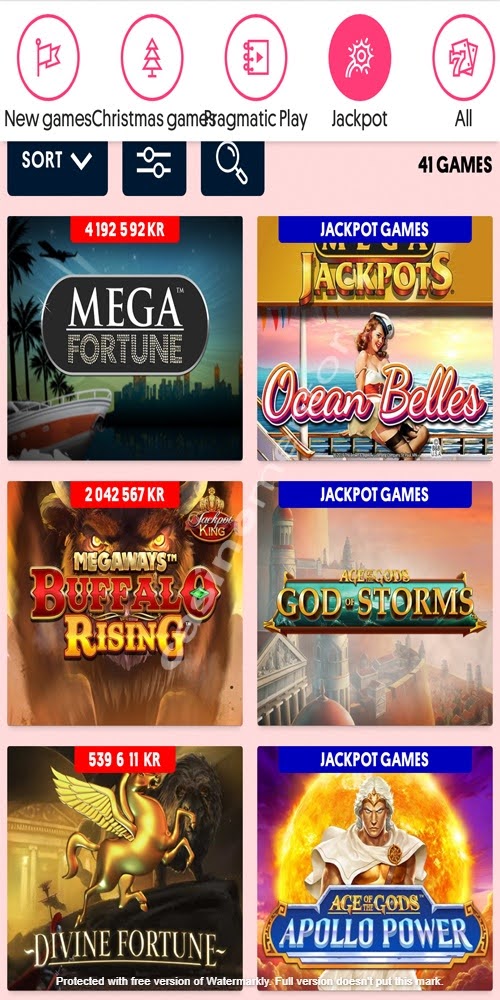 Jackpots Mobile