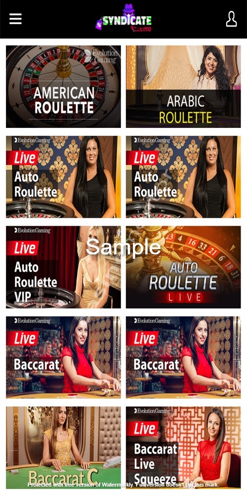Live Casino Mobile