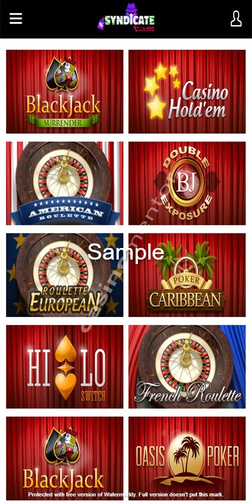Table Games Mobile