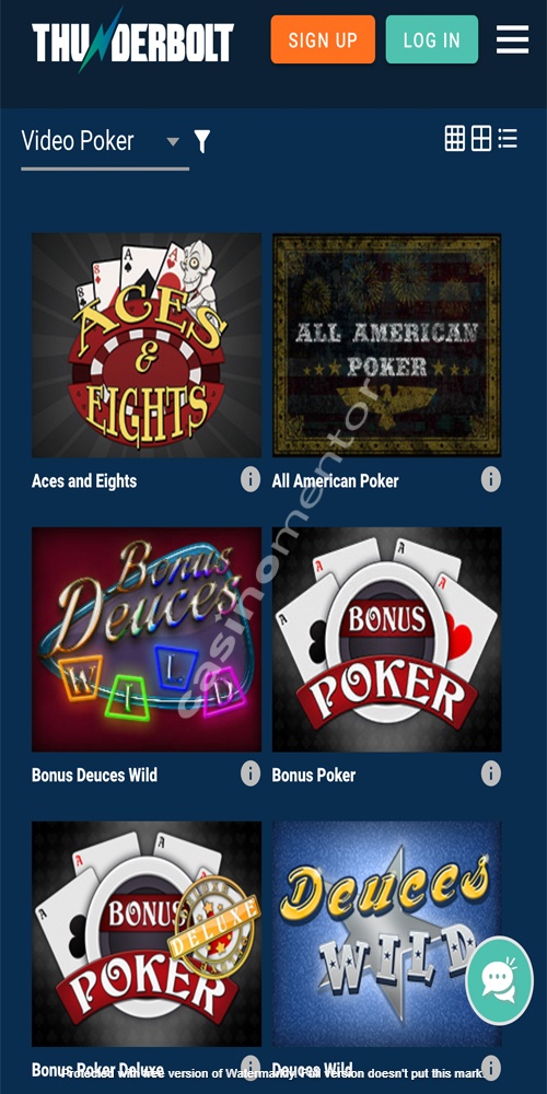 Video Poker Mobile