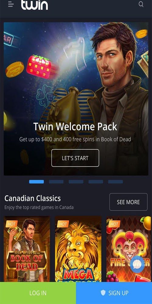 Homepage Mobile