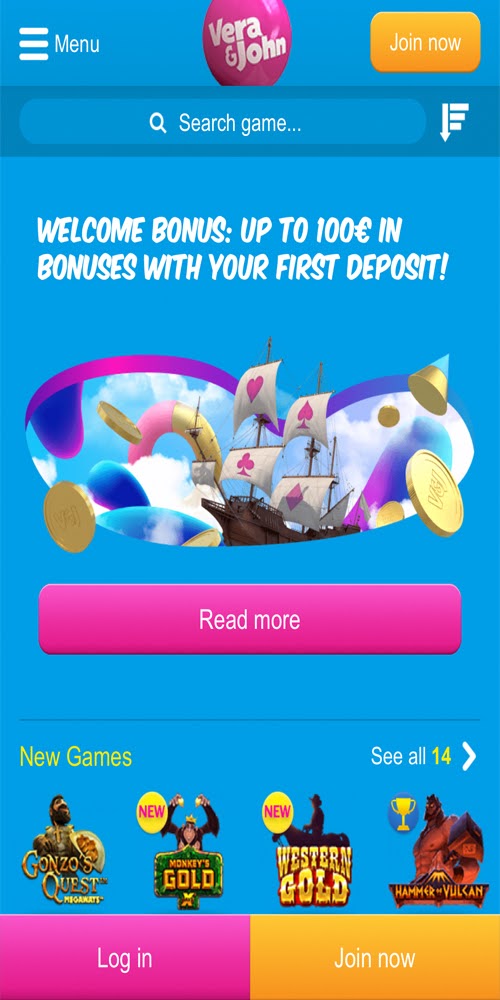 Homepage Mobile