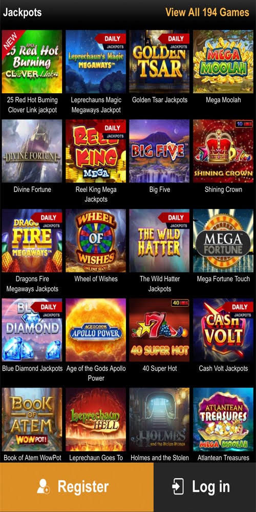 Jackpots Mobile
