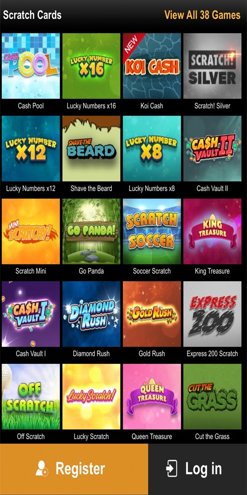 Scratch Cards Mobile