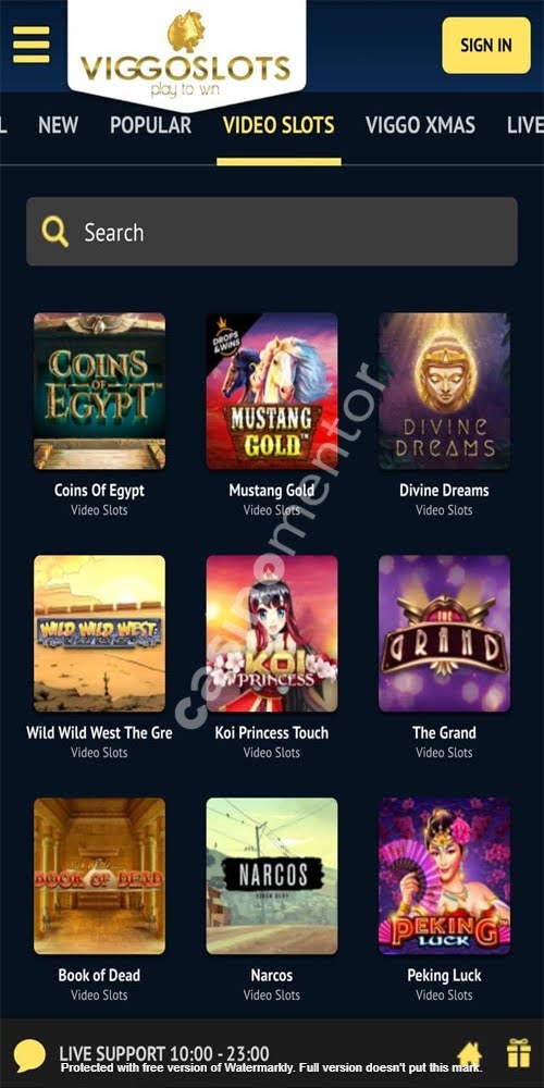 Video Slots Mobile