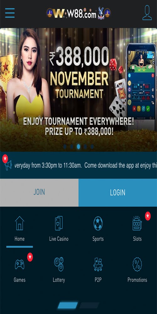 Homepage Mobile