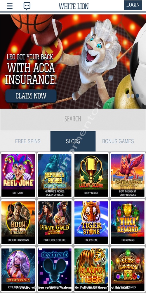 Homepage Mobile