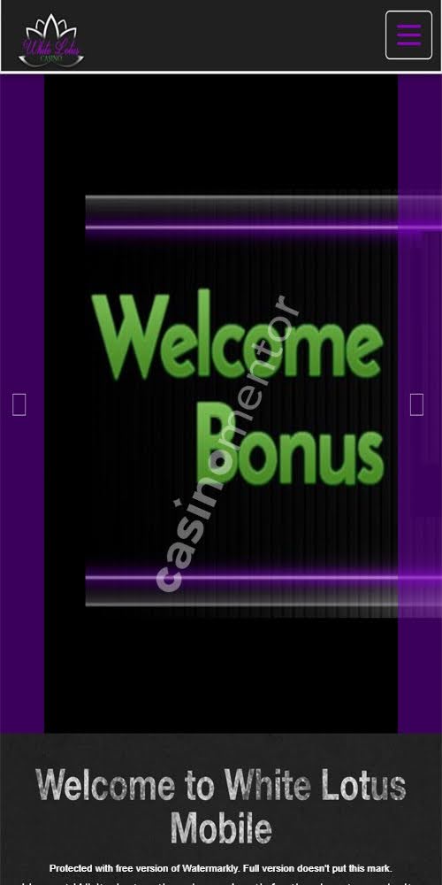 Homepage Mobile