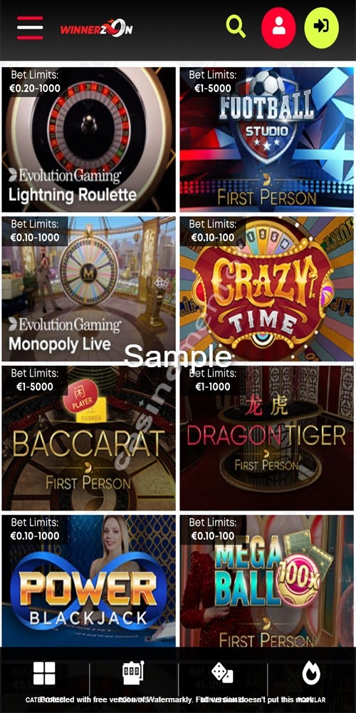 Live Casino Mobile