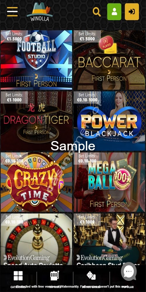 Live Casino Mobile