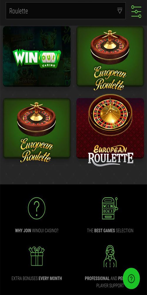Roulette Mobile
