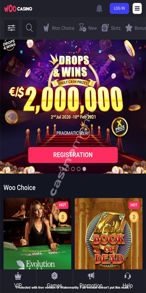 Homepage Mobile