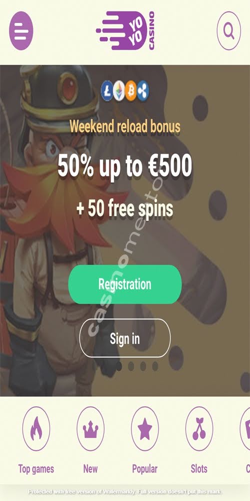 Homepage Mobile