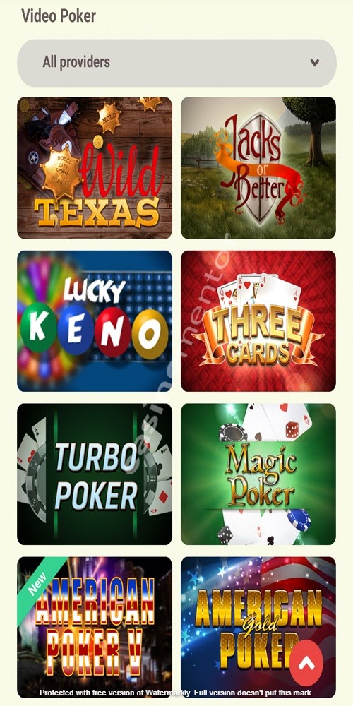 Video Poker Mobile